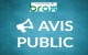 Avis public avec logo de la commune de Brax