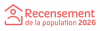 logo recencement de la population 2026