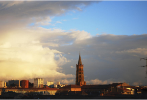 photo du ciel toulousain